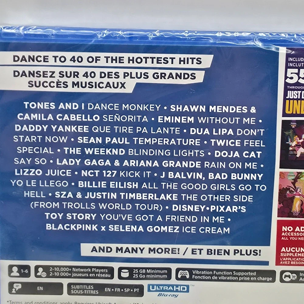 Ubisoft Just Dance 2021 PS5 New Sealed Music Rhythm Dancing Game Physical Disc